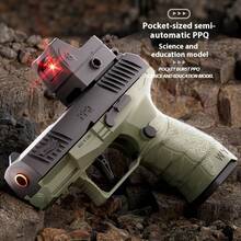 2025-1 szt. Nowy pistolet zabawkowy z tworzywa ABS PPQ, pistolet powtarzalny dla dzieci, pistolet na miękkie kule PPQ, bitwa dla dwóch graczy, konkurencyjny pistolet na miękkie jajka, to prawdziwa dekompresja! Nie można się zatrzymać, Taiyuan jest kreatywny – różnorodność stylów kolorystycznych, idealny prezent świąteczny dla dzieci, prezenty urodzinowe, zabawki na prezent, prezenty wielkanocne, prezenty na Halloween, idealne prezenty, prezenty