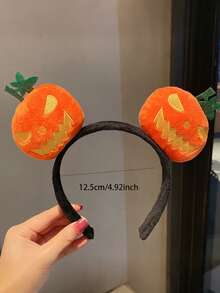 1 件万圣节南瓜怪物头带，可爱有趣的派对卡通发饰 - 彩色 - 查看 12