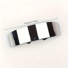 未来感十足的无框PC镜片眼镜，镜面镜架搭配有色镜片——高反射科幻设计，适合俱乐部、音乐节等场合——多场景配饰，未来感十足，派对眼镜，现代美学，经久耐用，反光眼镜，热爱生活人士日常佩戴 - 彩色 - 查看 6