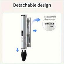 3D 打印笔套装，专业级多功能 DIY 涂鸦艺术创作笔，适用于成人造型、儿童绘画，是生日、圣诞节、万圣节的理想礼物 3D 笔 - 白色 - 查看 6