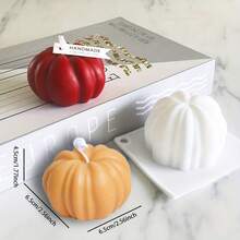 1 件万圣节南瓜硅胶模具蜡烛制作用品、芳香疗法水果腊肠犬模具、石膏肥皂模具、万圣节用品