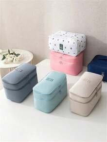 轻便便携旅行收纳包 - 安全拉链袋，方便灵活打包，高效收纳