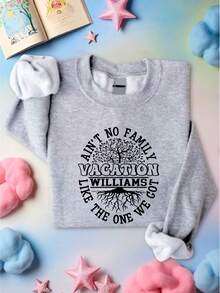 Ain't No Family Vacation Like The One We Got Kids Shirt, Personalized Family Matching Reunion Toddler And Youth Tee, Holiday Trip Matching Sister, Customized Destination Weekend Trip Sweatshirt. CU-62 - Xám - Xem 1