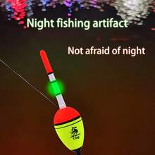 1pc EVA Glow-In-The-Dark Fishing Float, Suitable For Fishing And Drifting, Stable And Lightweight Design, Essential Fishing Gear For Fishing Enthusiasts, Family Travel, Cycling, Camping Outdoor Essentials - Multicolor - View 4