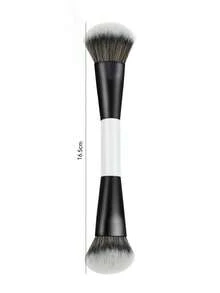 1pc Dual-Ended Makeup Brush, Foundation & Blush Brush, Multi-Functional Makeup Brush, Professional Makeup Tool, Gift For Women & Girls,Foundation Brush,Concealer Brush,Blush Brush,Contour Brush,Blush Brush,Bronzer Brush,Powder Brush,Foundation Brush,Blush Brush
