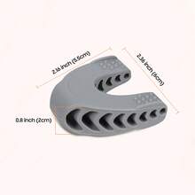 男女适用下颌线锻炼器，硅胶下颌训练器 | 强化下颌、面部和颈部肌肉，减轻压力和食欲，增强下颌线和咀嚼力