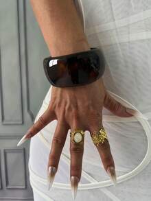 3件套/1件串珠手链，金色手链，宽手链，厚手链，手链套装，宽手链，女士手链，送她的礼物 - 彩色 - 查看 11