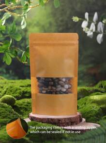 100/300/500/800g Colorful Pebbles Indoor Potted Green Plants Decorative Stones, Outdoor Gardens Used As Paving Stones, Aquarium Fish Tank Turtle Tank Decorative Sand Stones, Ramadan Courtyard Decorative Stones, Garden Bonsai Filled With Polished Stones - Multicolor - View 12