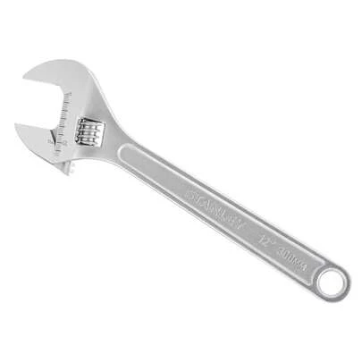 STANLEY Metal Adjustable Wrench (Multi Colour) - (TK829)