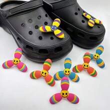 2 件套可爱翅膀 DIY 鞋饰、鞋饰、木屐凉鞋 DIY 配件