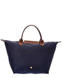 Longchamp Le Pliage Original Medium Canvas Short Handle Handbag - 藍色 - 查看 3