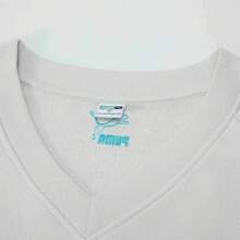 Puma 2026 春季女款 CLASSICS SLOUNGE 休闲卫衣，V 领套头衫，时尚简约舒适长袖 625166-17 - 淺灰色 - 查看 2