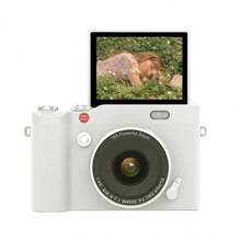 180° Flip Screen - Dual-Camera 4K Digital Camera With LED Flash, 16x Zoom, 64MP Compact Portable For Video Recording.