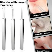 Loại bỏ mụn đầu đen ở mũi, Bộ dụng cụ loại bỏ mụn đầu đen 2025, Dụng cụ nặn mụn chất lượng cao, Nhíp loại bỏ mụn đầu đen có hộp, Dùng để loại bỏ mụn, Phù hợp cho cả nam và nữ. Hộp đựng bộ dụng cụ làm sạch da mặt, Dụng cụ thiết yếu cho việc chăm sóc da và trang điểm, Quà tặng đầu năm học, Quà tặng Giáng sinh. - Nhiều màu - Xem 7