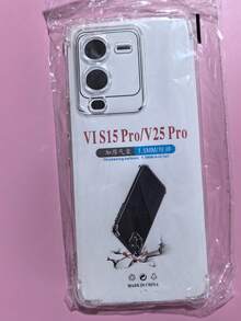 1 件透明防摔外壳，适用于 Vivo 系列、Vivo 手机透明防摔手机壳、手机壳、手机保护套、手机壳、手机套、四角防摔手机壳、透明手机壳、极简手机壳、纯色手机壳、透明手机壳、TPU 防摔手机壳（军用级防摔） - 無色 - 查看 11
