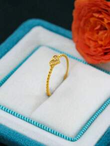 1 chiếc nhẫn ngón chân đơn giản đính đá Zirconia, trang sức bạc S925, phụ kiện cơ thể tinh tế, thích hợp cho các bữa tiệc và lễ kỷ niệm của các cô gái, quà tặng cho người yêu, trang sức tuyệt đẹp. - Trái tim kim cương - Xem 7