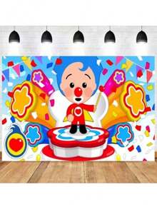 Animation P-Plim Photo Background For Photophones For Photos Art Paper Photography Background Backdrops Christmas - trắng - Xem 1