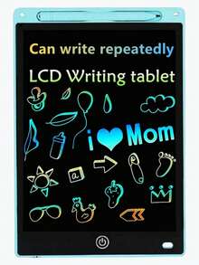 Upgraded LCD Writing Tablet For Kids, Color Writing Board, Graffiti Board, Toddler Toys Gifts LCD Writing Board, Electronic Erasable Reusable Colorful Screen Pad Available In Four Sizes: 8.5-Inch (8.7x5.7"), 10-Inch (9.8x6.7"), 12-Inch (11x7.3"), And 16-Inch (13x5.4"). This Electronic Drawing Board Delivers Vibrant Colors And Smooth Writing