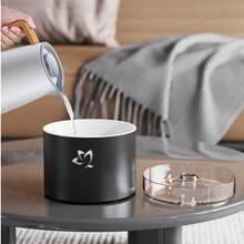 Crystal Salt Stone Aromatherapy Machine Colorful Atmosphere Light Atomization Humidification 160ml Large Capacity Multiple Scenarios Suitable For Office, Living Room, Bedroom - Multicolor - View 7