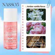 1 قطعة/88 مل رذاذ عطري رقمي، معطر هواء ذو رائحة طويلة الأمد، رذاذ صغير جميل، محمول، مناسب للغرفة، التاريخ، الخزانة، الحمام، السفر والمنزل، هدية رائعة لعيد الحب، عيد الأم، الزفاف، التخرج