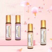 1瓶10毫升/0.33液盎司EUQEE香氛精油滚珠瓶，适用于身体香氛、约会、散发魅力，持久留香，包含白麝香、椰子香草、乖乖女、沉香木、香草麝香、天使、S@Auvag、璀璨水晶、性感炸弹、琥珀浪漫、Jador、草莓、樱桃、清新亚麻、泡泡糖、海风等香型。