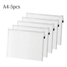 Przezroczysta siatkowa torba na dokumenty z zamkiem błyskawicznym, nylonowa torba na dokumenty, organizer na puzzle, piórnik, torba do przechowywania teczek, artykuły biurowe