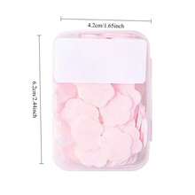 1 Pack Of Travel-Sized Scented Hand Wash Bars, Disposable Water-Soluble Mini Soaps For Outdoor Camping And Hiking, Portable Packaging - 彩色 - 查看 3