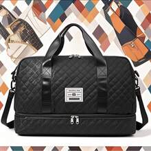 Fashion-Forward Duffle Bag For Men & Women: Waterproof Separate Compartment, Durable Travel Gym Bag With Large Capacity - Ideal For Weekend Trips, Workouts & Getaways - Nhiều màu - Xem 1
