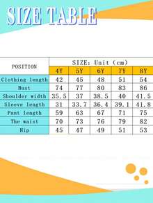 幼儿卡通印花保暖圆领运动衫和牛仔裤套装 - 白色 - 查看 7