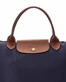 Longchamp Le Pliage Original Medium Canvas Short Handle Handbag - 藍色 - 查看 4