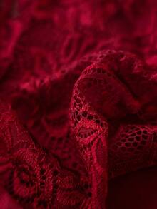 9 Stücke Damen Große Größen Spitzen Unterwäsche - Blume Muster, atmungsaktiv & bequem, nahtlose Höschen, weiche Alltagsgrundslips