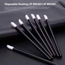 313 piezas Kit de herramientas de maquillaje que incluye 1 caja organizadora de plástico, pinzas para el cabello, pinceles de delineador, varitas de rímel y aplicadores de lápiz labial para labios