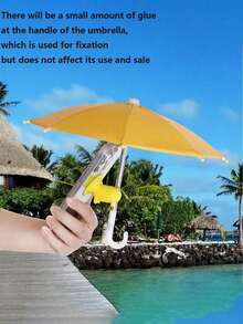 Mini Outdoor Phone Parasol With Universal Suction Cup Holder, Outdoor Anti-Glare Parasol, Polyester Fiber, Rain And Sun Protection, Universal Adjustable Anti-Glare Outdoor Phone Holder, Suitable For Mobile Phones, Kindles, Pads, Smartphones Umbrella For Women Umbrella Rainproof Windproof