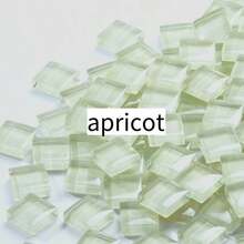 100 g/opakowanie 1 cm kwadratowy materiał mozaikowy w jednolitym kolorze jest używany do ręcznie robionych wazonów, podstawek, lampek dekoracyjnych i luster ściennych - 100g Mozaika - Zobacz 23