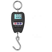 1 pieza Báscula colgante digital 200 kg, báscula electrónica portátil, báscula de equipaje/gancho de grúa - Multicolor - Ver 10