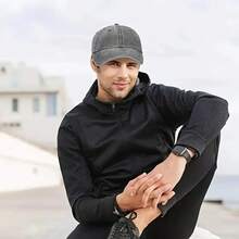 Customizable Baseball Cap - Personalized And Fun, Adjustable Snapback Hat, Design 'Customize Your Hat', Solid Color Options (Beige, Blue, Red, Black) - Unisex Outdoor Sun Hat, Perfect Gift For Family And Friends, Baseball Cap - 卡其色 - 查看 4