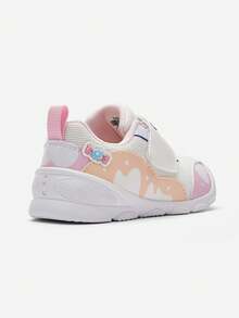 Balabala 女婴学步鞋防滑魔术贴绑带舒适 - 白色調 - 查看 5