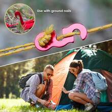 Wind Rope Buckle For Quick Knotting And Versatile Tent Adjustment Buckle