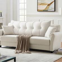 Modern Bed Headbord Wedge Pillow Back Support Reading Pillow For Sofa Bed Daybed Pillows For Long Sitting - Màu be - Xem 3