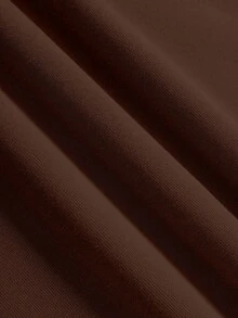 Tween Girls Vintage Heart Print Sweatshirt And Leopard Print Pants Casual Outfit - Brown - View 4