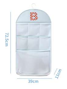 Túi treo tường đựng đồ lót, ngăn cửa ký túc xá, tủ quần áo, tất, áo ngực - nhiều màu - Xem 12