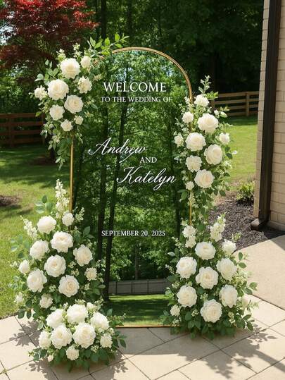 Bröllopsklistermärken med reserverade sittplatser - Klistermärken för bröllopsspegel och sittplatser - Anpassningsbara vinyldekaler, lämpliga för bröllopsskyltar, speglar och mottagningsdekor, kontors- och skolmaterial, juldekorationer, förstaårsstudenter, andraårsstudenter, årskurs 1-2