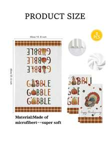 2 Pcs Black And White Line Pumpkin Dish Towels Polka Dot Pumpkin Bow Black And White Buffalo Plaid Thanksgiving Maple Leaf Turkey Pattern Kitchen Towels Farmhouse Autumn Thanksgiving Halloween Decorative Tea Towels Kitchen Drying Hand Towels For Kitchen Dining Table