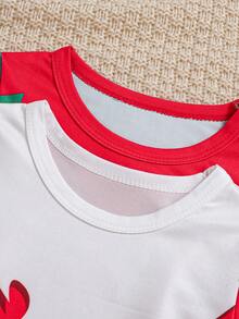 European & American Infant & Toddler Boys' Christmas Themed Outfit Set, Customized Development - Multicolor - View 3