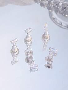 1 buc. Bază de exersare pentru unghii Aurora Fantasy Wave, suport pentru ojă cu sclipici în stil minimalist oceanic, instrument de afișare pentru unghii, culori disponibile în mai multe locuri, instrument de design unghii DIY la modă, potrivit ca și cadou pentru familie, prietenă, cea mai bună prietenă - Multicolor - Vizualizare 6