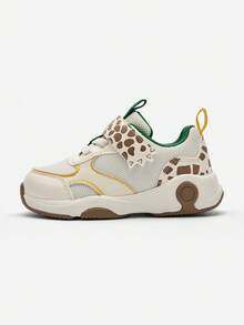 Balabala 男童跑步鞋防滑网眼运动鞋厚底厚底运动鞋 - 米白 - 查看 2