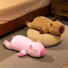 1pc-Capybara Sleeping Professional Pillow Doll, Suitable For Sofa/Bedroom/Outdoor Capybara (Pillow/Cushion/Cushion). Kawaii's Doll Capybara. It's A Great Gift For A Special Friend Or Family Member During The Holidays - Capibara - View 8