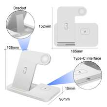 محطة شحن لاسلكية قابلة للطي متوافقة مع أجهزة سامسونج المتعددة، شاحن 3 في 1 حامل لهاتف Galaxy Z Flip 6/5/4/3 Z Fold S25 S24 S23 S22 S21 S20 Ultra FE/Note 20 10 9، ساعة Galaxy Watch 7/6/5 Pro/5/4/3/Active 2/1، سماعات Buds+/Pro/Live، مناسبة للمكتب والسكن والمنزل