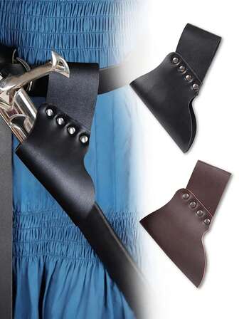 1PC Medieval Sword Frog Knife Holder Axe Scabbard Suitable For Medieval Viking Knight Assassin Role Playing Stage Performance Halloween