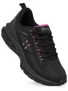 Women's Sports Shoes For Walking, Gym, Workouts, White Cloud Sole - 玫紅色 - 查看 5